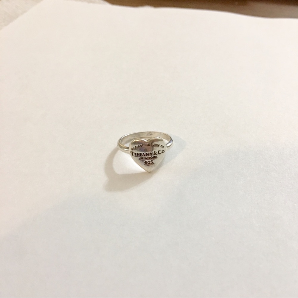 Tiffany Please Return To Tiffany heart ring